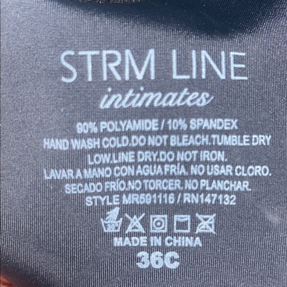 Charcoal Gray and black Women's Bra 2 Pack - Picture 6 of 9